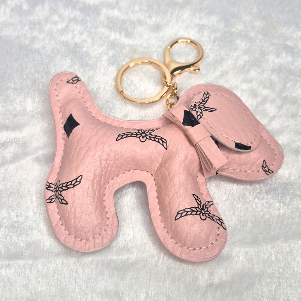 Dog-Shaped Fashion Keychain Bag Charms - Picture 5 of 15